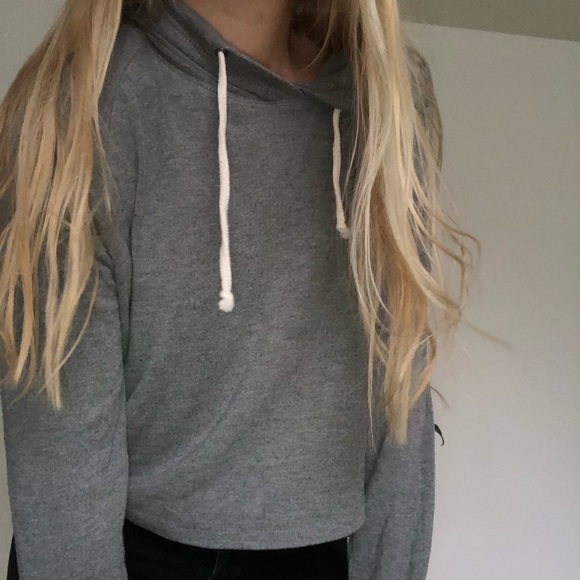 Cute gray hoodie from LA Hearts - Picture 2 of 7